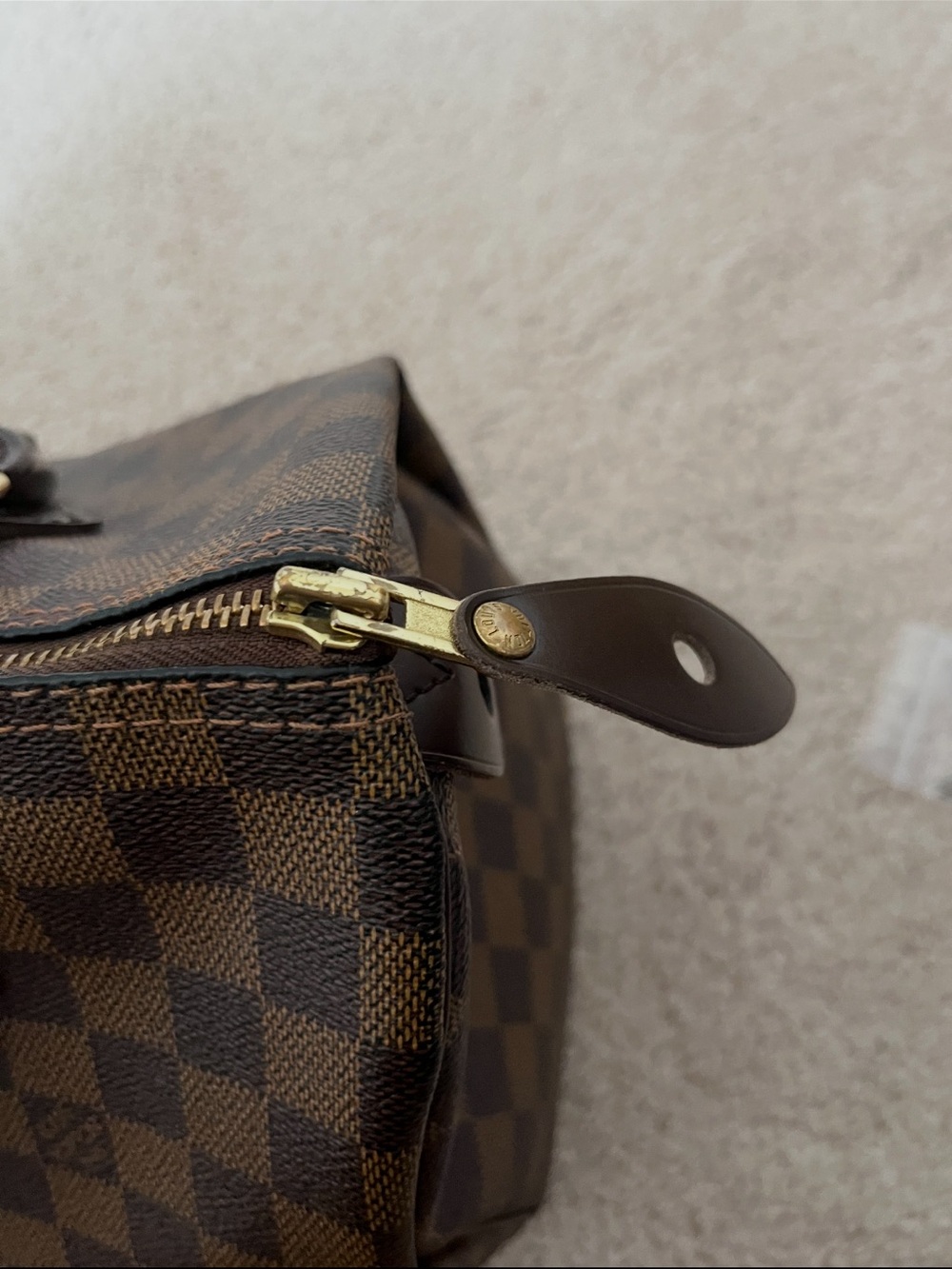 Louis Vuitton Brown Damier Ebene Speedy 30 - Picture 5 of 16